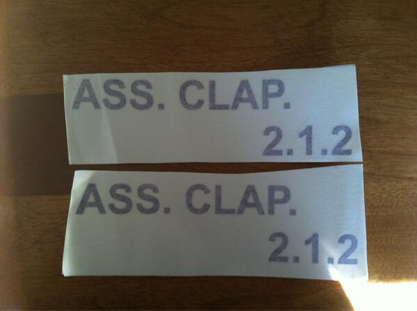 AssClapOffical's tweet photo. Would anyone be interested in an ass clap official sticker?? http://t.co/SEOzJSoCIw