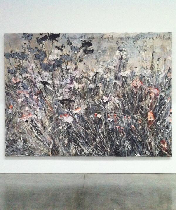 PadmaGunda's tweet photo. Kiefer, even when you're all sweet and pretty you're still badass #MorgenthauPlan at the Gagosian http://t.co/qCRrRk5dd7
