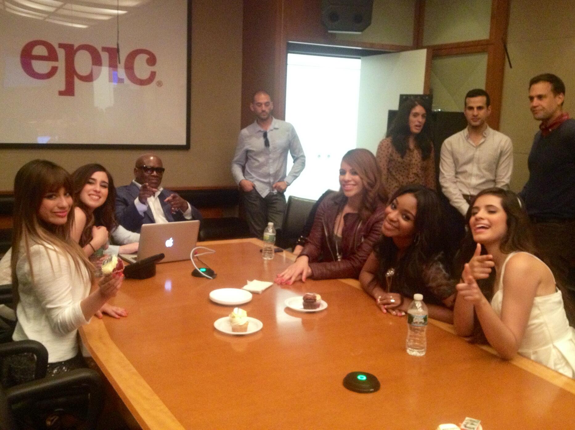 Fifth Harmony on Twitter "We met with the one & only LA_Reid today