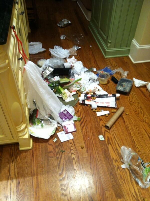 Looks like Duffy had fun tonight... #badboy