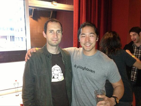 joshalanwagner's tweet photo. At thirsty bear with Playhaven crew. @playhaven. http://t.co/ncsotN7CCk