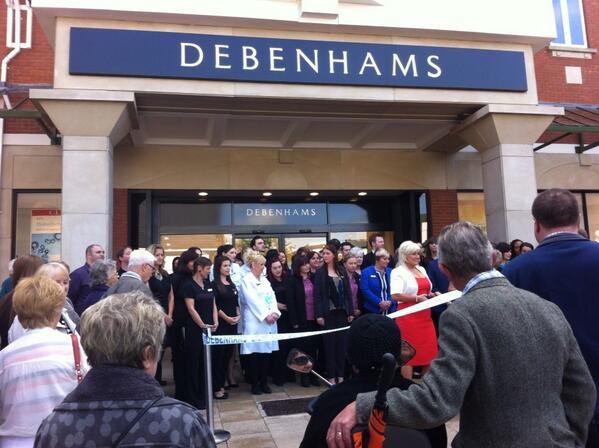 Opening #debenhams #lichfield
