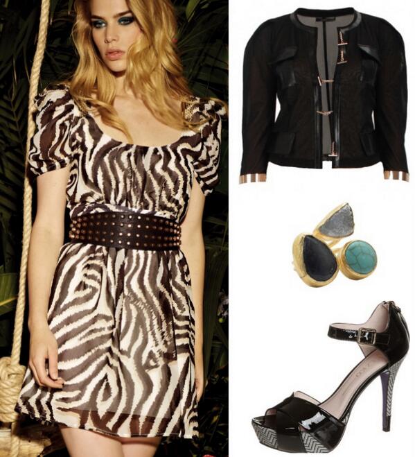 ITHaarlem's tweet image. Party this weekend? You know what to wear! Dress:@relishcompany  Jacket: @Gsel, Ring:@MyJewelleryNL, Heels:@Miezko