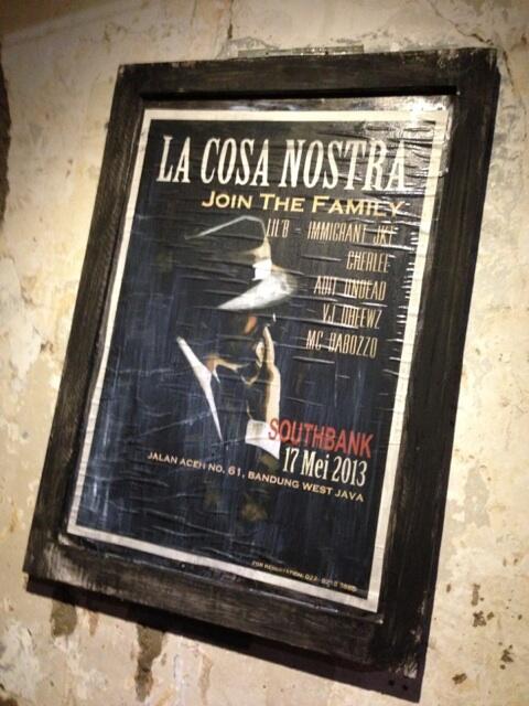 This friday! LA COSA NOSTRA feat <a href="/alwin_lilb/">lilb</a> , dress like american gangster to win premium VSOP for the night