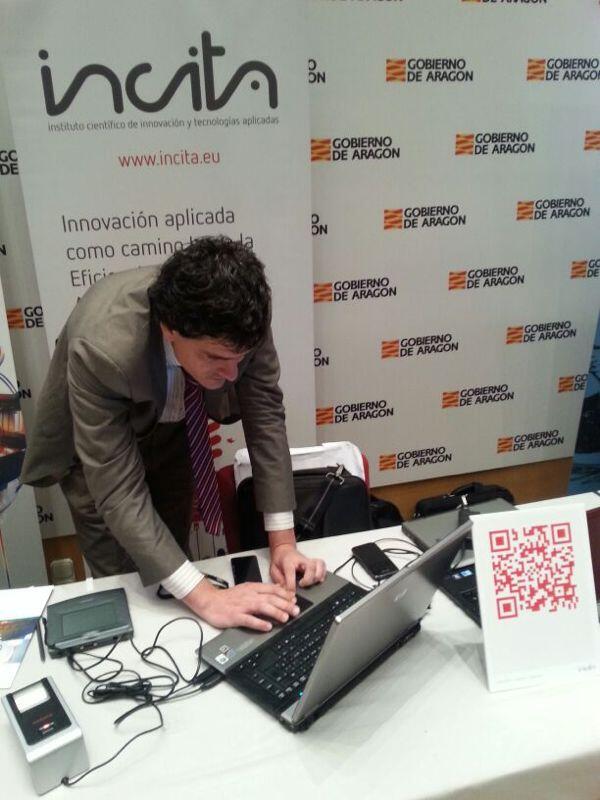 En nuestro stand podréis comprobar la eficacia de la identificación de pacientes con #biometría de Incita.