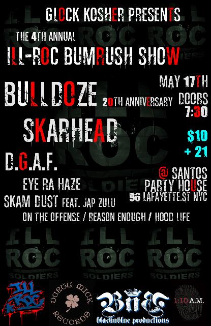 May 17th - 4th Annual ILL-ROCK Bumrush Show