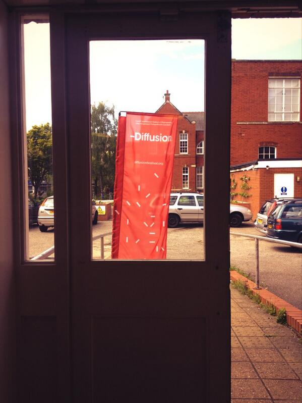 rlbish's tweet image. BORTH by Gideon Koppel @chaptertweets is ready for visitors. #Diffusion2013