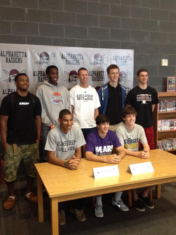 S/O to Tyler Lentz (Young Harris) and Jarrell Holliman (Elmhurst) who will be playing college basketball next year!