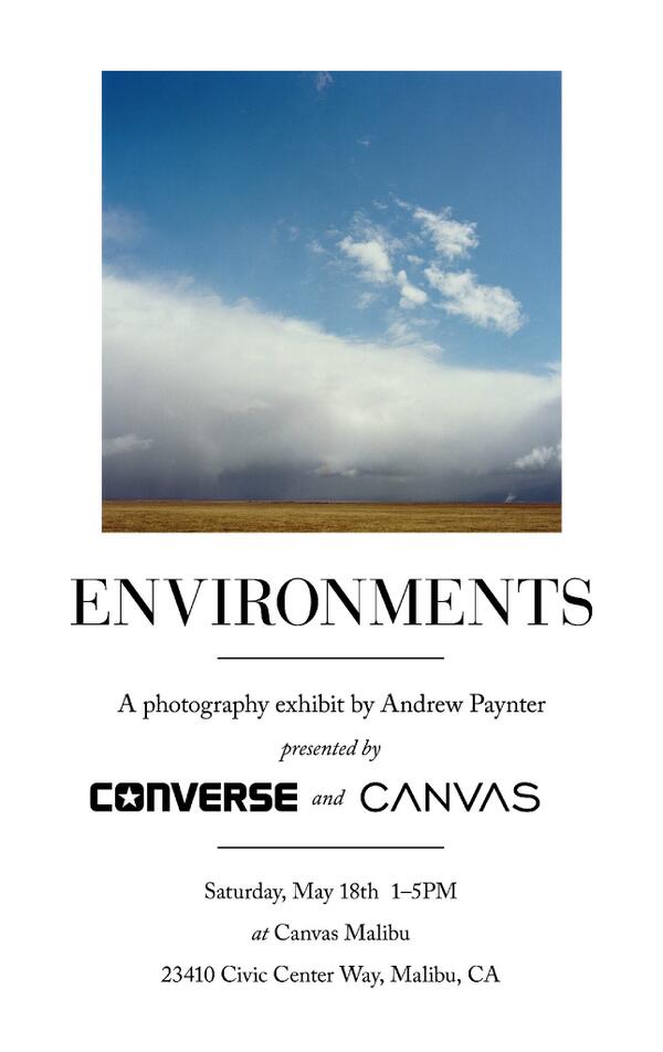 evanhecox's tweet photo. My good friend Andrew Paynter is having a solo photography show in Malibu opening on Saturday, go check it out! http://t.co/Z9ilidCeo6