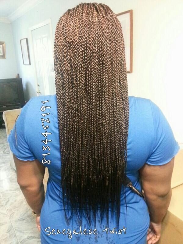 Long Senegalese twist