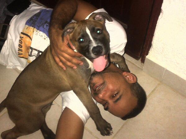 rafy_a's tweet photo. Me &amp; my best friend rocky!! http://t.co/JDaMq4wcUA