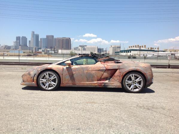 Nyctor's tweet photo. One day u wakeup designing a Lamborghini. http://t.co/9r7dhoGsp4