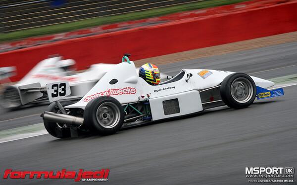 Great weekend at <a href="/SilverstoneUK/">Silverstone</a>  for our instructor Ryan, getting a 2nd and a 3rd in his first <a href="/FormulaJedi/">Formula Jedi</a> races!