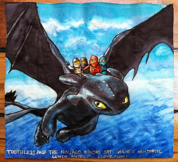 Look Ninjago The Painting