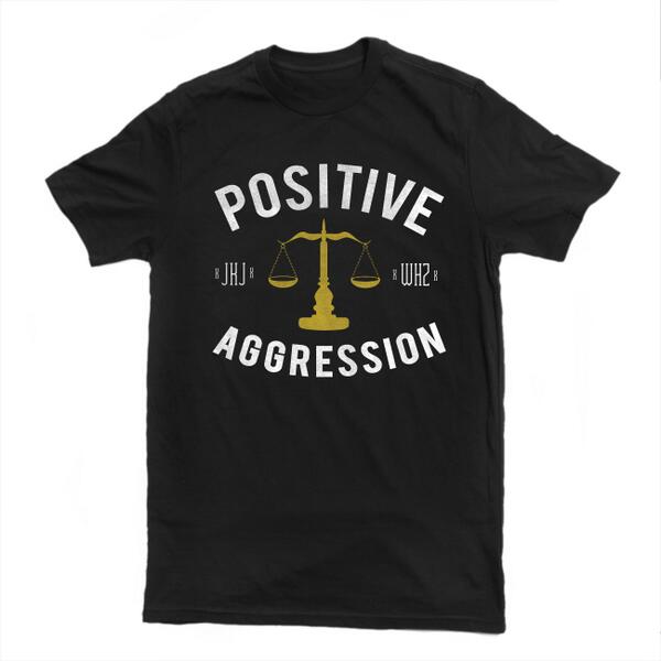 JkJ412's tweet image. Want One of these Shirts!? They&apos;ll be in Tomorrow! Hit Me or @JLeazy_ up to get one! @WonderHitZ  #PositiveAggression