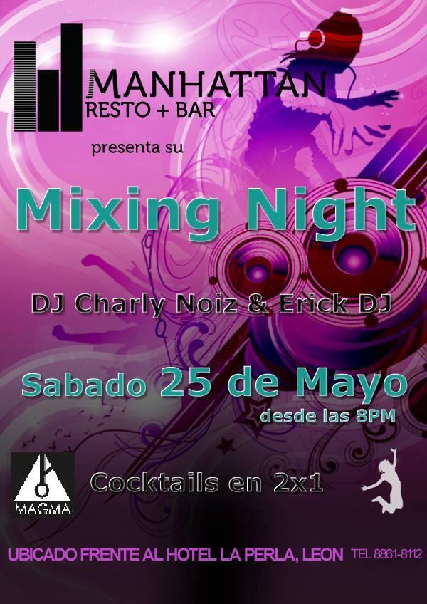 CharlyNoiz's tweet photo. Este 25 de Mayo @MagmaMusic_ invade la ciudad de Leon con todo el feeling para el 2do aniversario de Manhattan Rest! http://t.co/5V9vfyqJKk