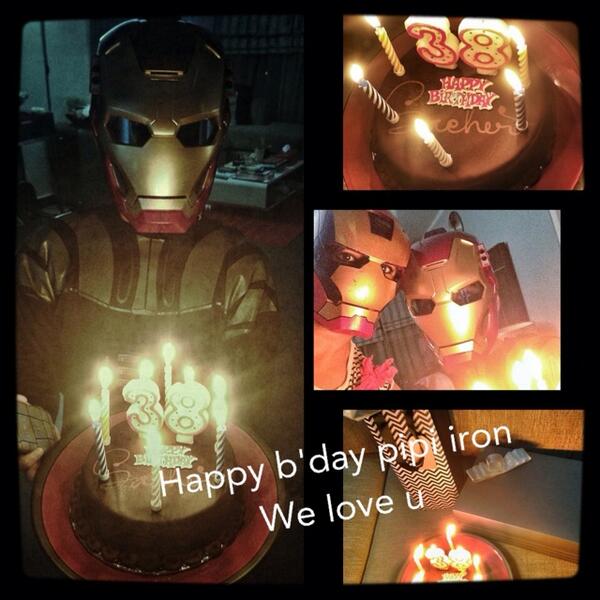 w_yanna's tweet photo. Surprise from @Ravi_Rider for popi @ironMayddy last night.. Temanya Ironman😘😘 http://t.co/EPOTFEx0yH