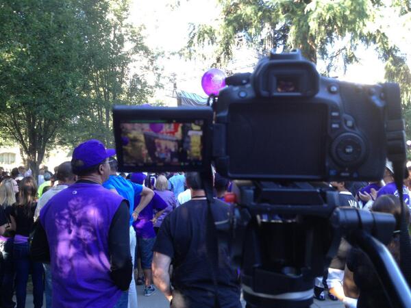 Cameras are rolling at the #LLTKRally. Let's go Sacramento! #Part2