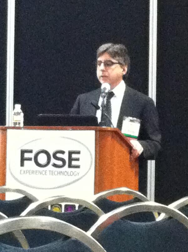 IronKeySecurity's tweet image. Larry Hamid shows the .@FOSE crowd how #secureworkspaces can help combat #advancedthreats: