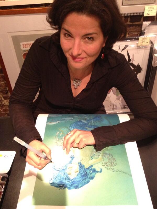 YvesSchlirf's tweet image. B.Tillier signe chez Brüsel  ce soir aussi....Et avec le sourire de plus ...!