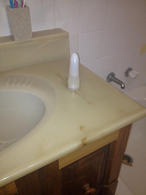 MarkBrady83's tweet photo. @MurpAideen Is that your dildo on the kitchen sink? #kidding-around :) http://t.co/WWLvVDZ7Sv