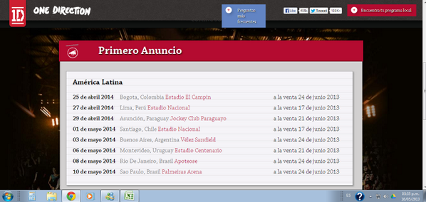 soymary__'s tweet image. 25 DE ABRIL DEL 2014♥ #1BigAnnouncementColombia #OneDirectionInColombia #OneDirectionEnColombia☺ ¿Que vale la boleta?