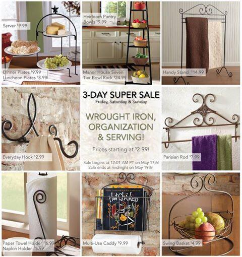 ShellysAtHome's tweet photo. 3-DAY SUPER SALE starting @$2.99! Items go FAST, midnight PT, 3am ET and 2am CT http://t.co/TuTyWyerSd http://t.co/HBrM8yAFbo