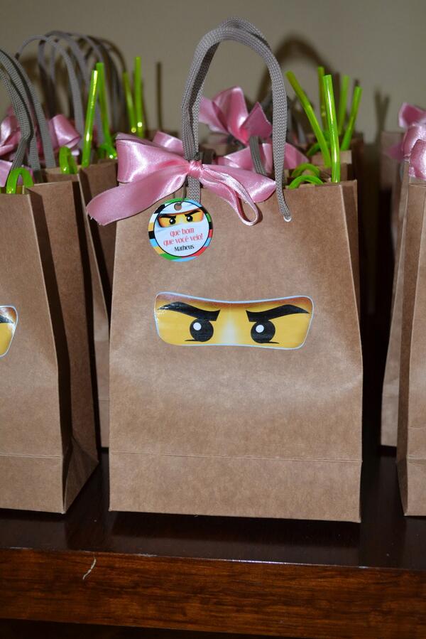 Bags of gifts from Ninjago :D