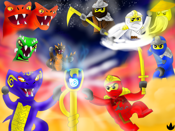 Ninjago Just Started Your First Fights :'D