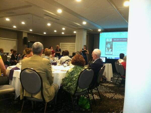JaneSutter's tweet photo. Barbara Lucke shares amazing story of having eating disorder to adopting life of service. @rocRWN #herroc http://t.co/HgQF6xhgS1