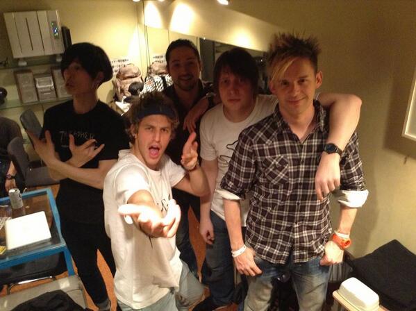 昨日渋谷DUO最高でしたー！☆　with Steve, Jimi, Taiki, Thomas and @jjmusicjapan