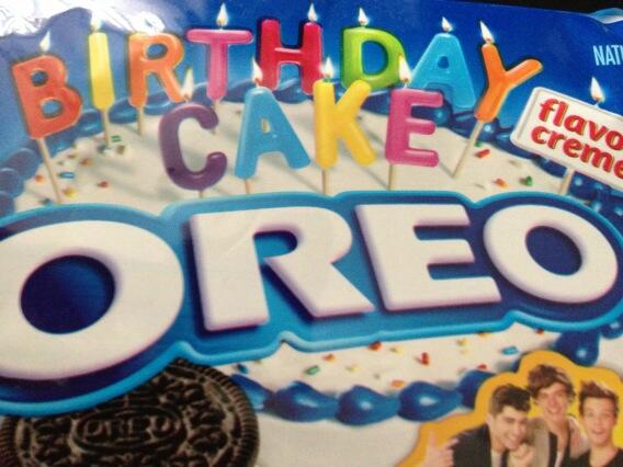 Can't even express my excitement, finally found birthday cake Oreos.. Been looking forever! Can't wait<a href="/tag/kayla"class="tags"><span>#kayla</span></a>