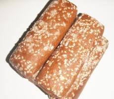 yang belum tahu bentuk makanan khas semarang, iini penampakannya roti ganjel rel #kulinerkhas