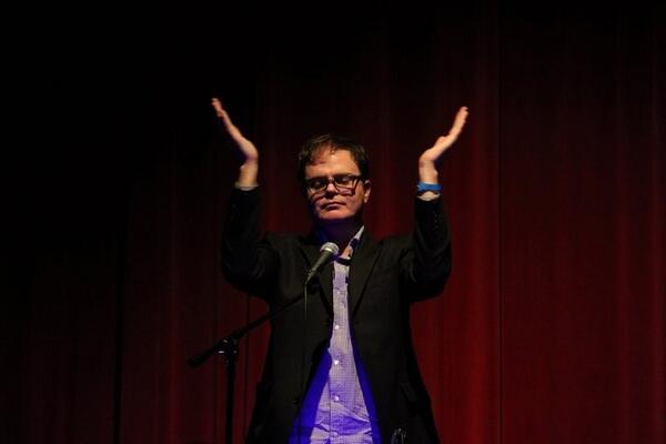 COREchella's tweet photo. In honor of the series finale of The Office, throwback to when Rainn Wilson hosted the very first COREchella! #TBT http://t.co/ql64dsJah8