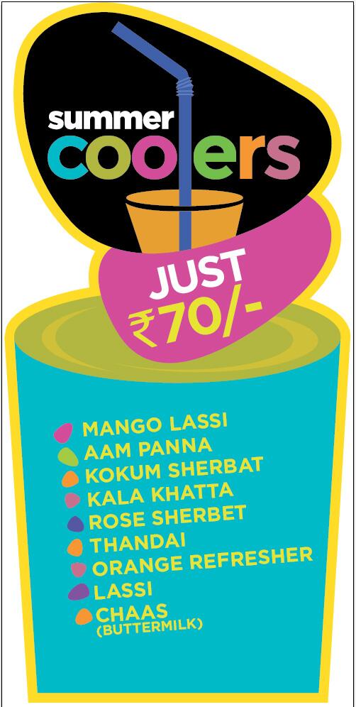Beat the heat with these amazing summer coolers available at Cafeccino, Coffee &amp; More, Mumbai Streat &amp; Swich outlets!