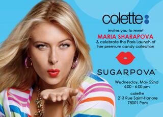 See you in Paris at the launch of Sugarpova on Wednesday, May 22 at Colette. It's from 4-6 pm!