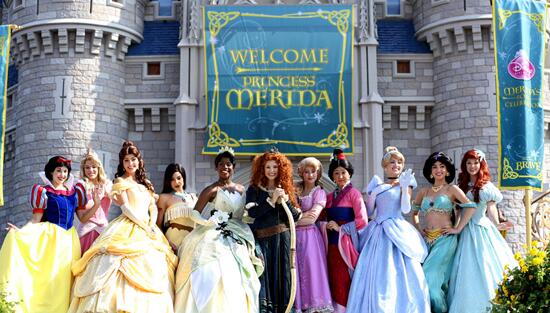robe merida disneyland
