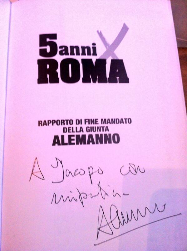 jacopo110's tweet photo. È un onore per me, sindaco! @AlemannoTW http://t.co/55guEV6CkK