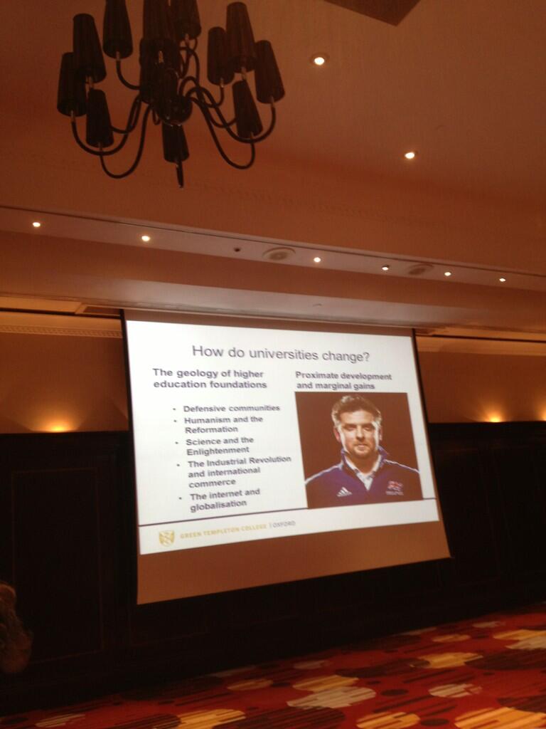 Twitter / suebecks: How do universities change? ...