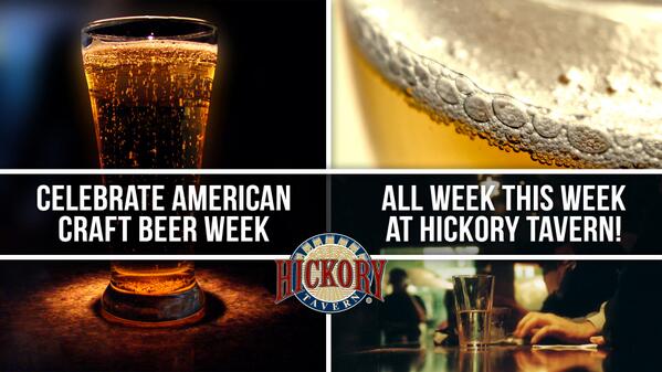 It's called 'The Mother of All Beer Weeks' for a reason! Hit the Hickory Tavern to find out why!!
