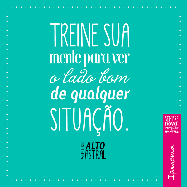 Alto astral para o fim de semana ;D