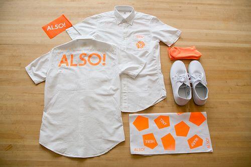 AlsoProject's tweet image. Stylin' tonight w @svaPoD flagship orange. Catch us if you can! #wanteddesign #alsoproject