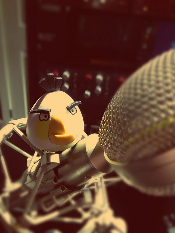 BriarRecords's tweet photo. #angrybirds are taking over the studio http://t.co/4PKnFXNK9v
