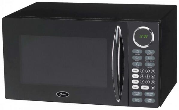 matoby55's tweet image. New Product: Oster 0.9-Cubic Foot Microwave Oven, Black bit.ly/10K521B
