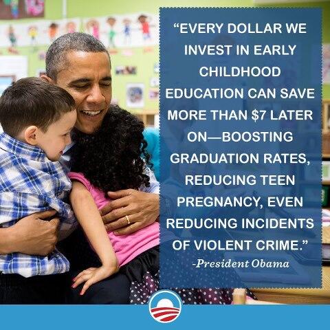 Retweet if you believe in the importance of early childhood education.