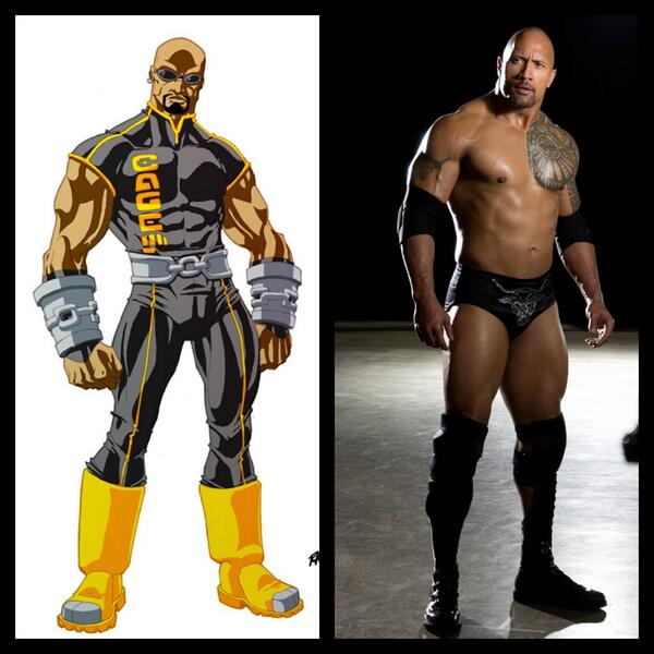 The Rock Lobbying For Film Role As Comic Book Character Luke Cage  BKfAcDHCQAACEVU