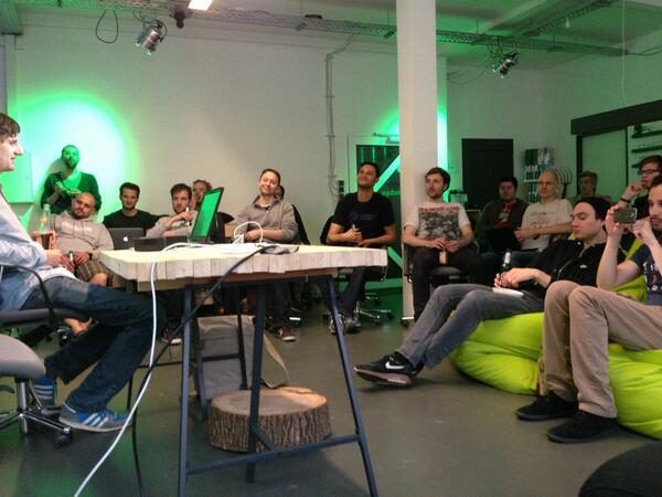 tapeup's tweet photo. Whoaa - Full house @tapeup again!! #superawesome #welcomeeveryone http://t.co/dZW0alR8uS