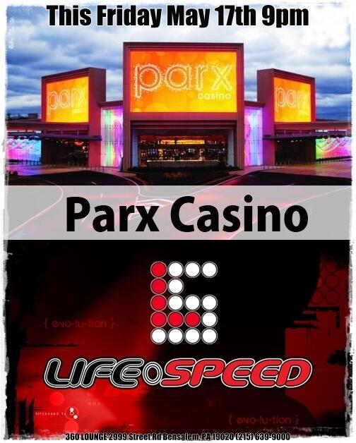 LifeSpeed's tweet photo. Lifepseed @ Parx Casino in Bethsalem PA tonight!! http://t.co/Neb3iTouDw