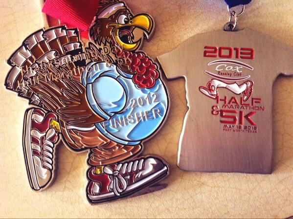 CoxRunningClub's tweet image. Here's a glimpse at some of the clubs past finisher medals. #runnerbling #coxrunningclub #run