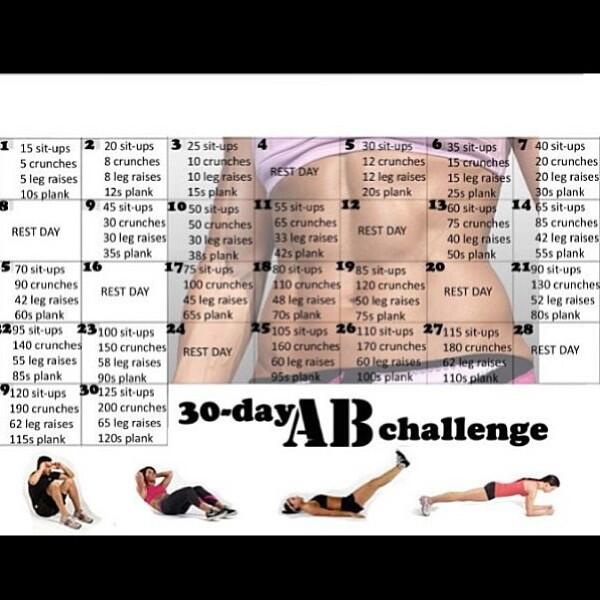 StaymotivatedF's tweet photo. The one month abs challenge just in time for summer!  #motivation  #beast http://t.co/gYHZXG90ML